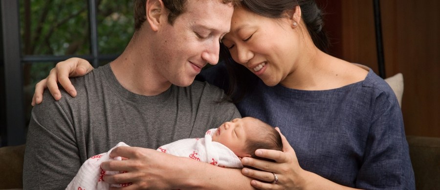 Założyciel Facebooka Mark Zuckerberg i jego żona Priscilla Chan ogłosili narodziny swojego pierwszego dziecka oraz zapowiedzieli przekazanie 99 proc. swoich udziałów w Facebooku na rzecz Chan Zuckerberg Initiative - nowej fundacji, którą wspólnie tworzą.