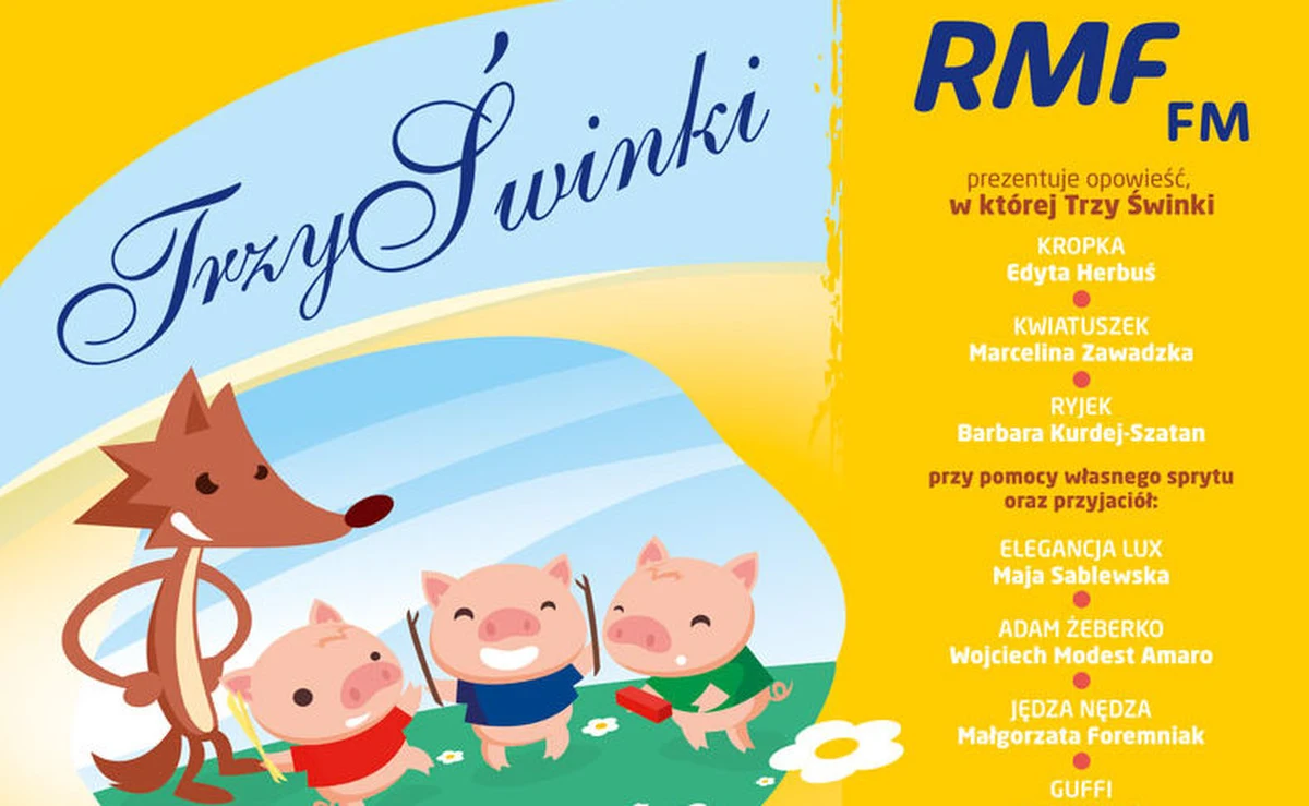 W niedzielę odbyła się wielka premiera mikołajkowego audiobooka RMF FM, stworzonego z myślą o najmłodszych - "Trzy Świnki"! Od samego rana nasi dziennikarze wcielali się w rolę Świętych Mikołajów i wręczali niezwykłą bajkę dzieciom, które ten dzień musiały spędzić w szpitalach. Przepięknej opowieści, która powstała na motywach baśni braci Grimm, możecie jednak posłuchać i Wy - wystarczy pobrać z naszej strony plik audio! Bajki możecie posłuchać także w serwisie RMF ON.