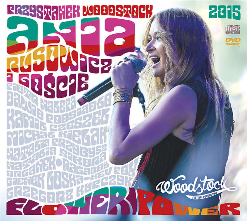 10 grudnia do sprzedaży trafi wydawnictwo CD/DVD "Flower Power" - zapis wyjątkowego koncertu Ani Rusowicz i jej gości z tegorocznego Przystanku Woodstock.