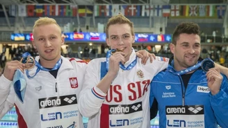 ME w pływaniu: Sebastian Szczepański zdobył brązowy medal na 100 m stylem dowolnym