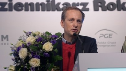 Konrad Piasecki z RMF FM Dziennikarzem Roku! "Strasznie się cieszę"