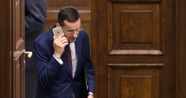 Wicepremier Mateusz Morawiecki