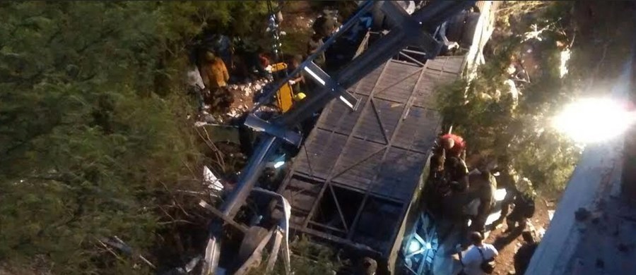 Tragiczny wypadek autobusowy w Argentynie. 43 funkcjonariuszy argentyńskiej żandarmerii udających się na patrol graniczny zginęło, a ośmiu zostało rannych, kiedy pojazd, którym jechali, spadł z mostu do wyschniętego koryta rzeki w prowincji Salta.