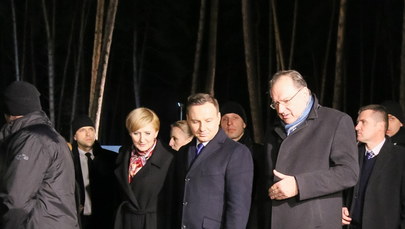Prezydent Duda złożył wieńce na Polskim Cmentarzu Wojennym w Bykowni