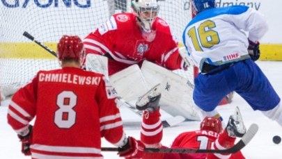 Hokejowe starcie w Katowicach. Polacy ulegli Kazachom w drugim meczu EIHC