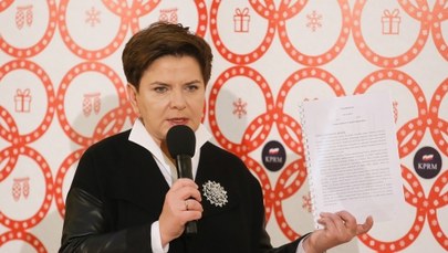 Beata Szydło: Program Rodzina 500+ wejdzie w życie w kwietniu