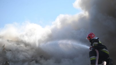 Pożar w Kostrzynie nad Odrą. Ewakuowano blok