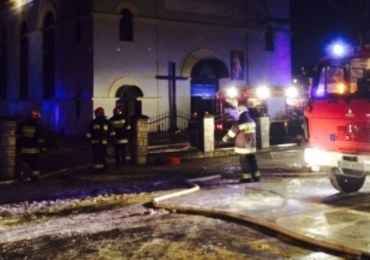 Pożar kościoła w Braniewie. "Wnętrze wygląda tragicznie"