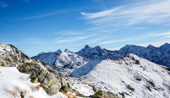 Tatry słowackie. Polski turysta spadał 300 m po oblodzonym zboczu