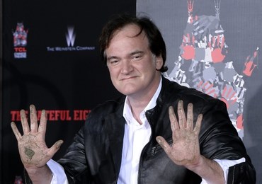 Quentin Tarantino pozostawił odcisk dłoni i stóp w Alei Sław