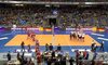 Skrót meczu siatkarzy Niemcy-Rosja w turnieju w Berlinie. Wideo