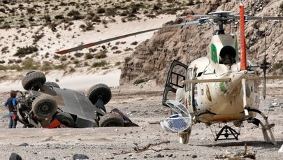 Rajd Dakar: Groźny wypadek Loeba na 8. etapie. Świetnie pojechał Przygoński