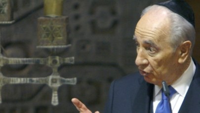 Szimon Peres miał atak serca. Były prezydent Izraela jest w szpitalu