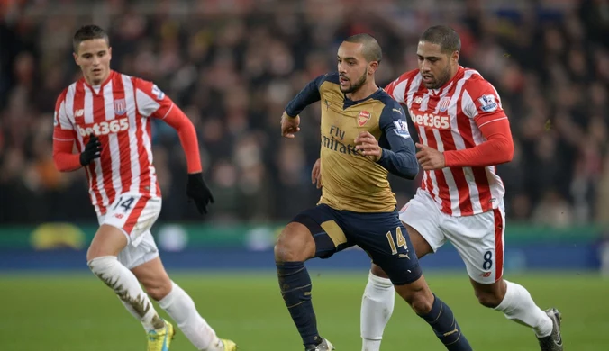 Stoke City - Arsenal Londyn 0-0 w 22. kolejce Premier League