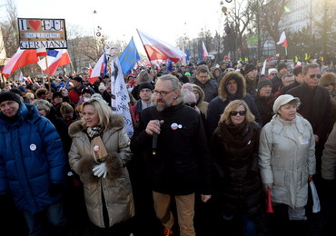 Lider KOD w Warszawie: Nie jesteśmy rewolucjonistami. Chcemy zachować demokrację