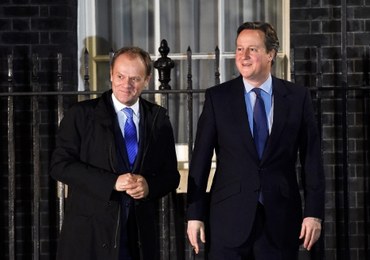 Tusk po spotkaniu z Cameronem: Nie ma porozumienia z Wielką Brytanią