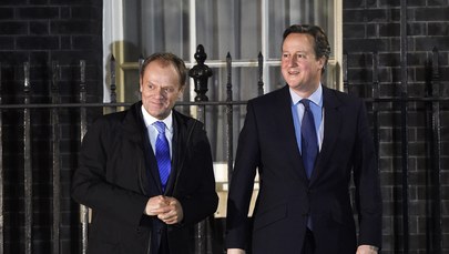 Tusk po spotkaniu z Cameronem: Nie ma porozumienia z Wielką Brytanią
