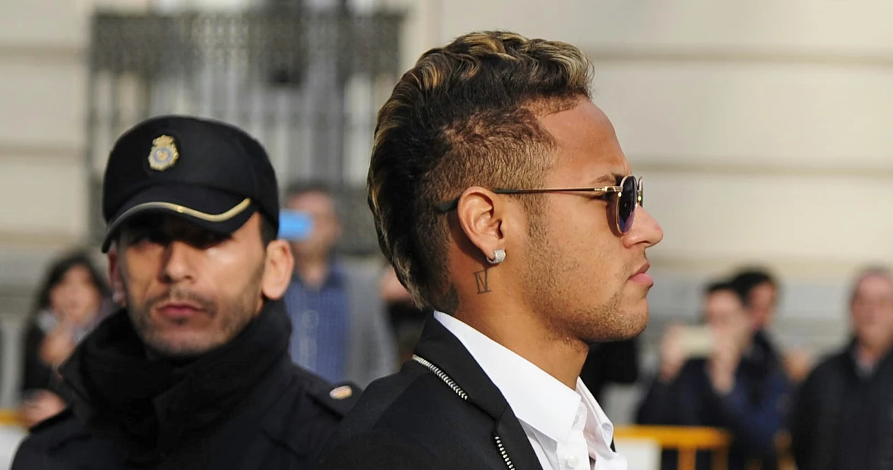 Neymar w drodze do sądu