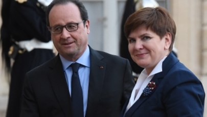Szydło i Hollande rozmawiali w Paryżu o unijnym kompromisie w sprawie "Brexitu" 