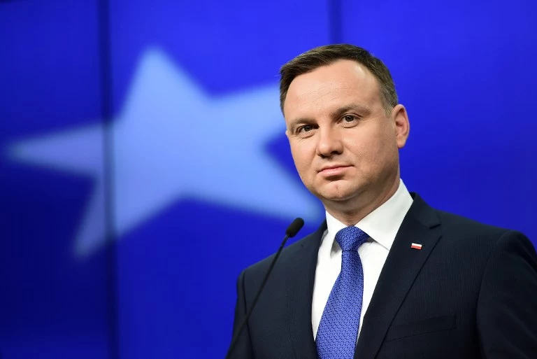 Andrzej Duda w Brukseli 