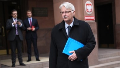 Waszczykowski: Należy rozważyć przesunięcie polskich policjantów z Kosowa na którąś z granic UE