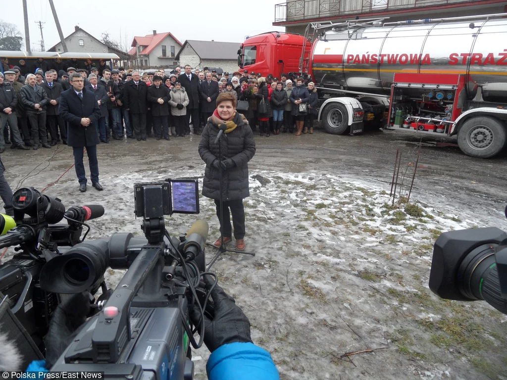 Beata Szydło w Koniecpolu