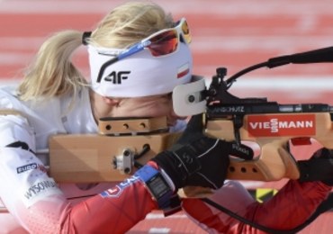 Krystyna Guzik zajęła 3. miejsce w sprincie biathlonowego Pucharu Świata!
