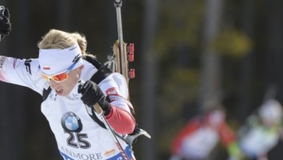 PŚ w biathlonie: Krystyna Guzik na 4. miejscu w biegu na dochodzenie 