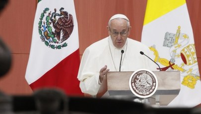 Papież Franciszek w Meksyku: Handel narkotykami to "nowotwór, który pożera"