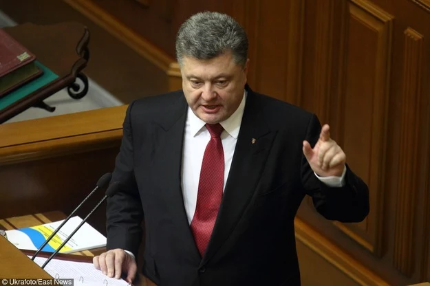 Prezydent Ukrainy Petro Poroszenko