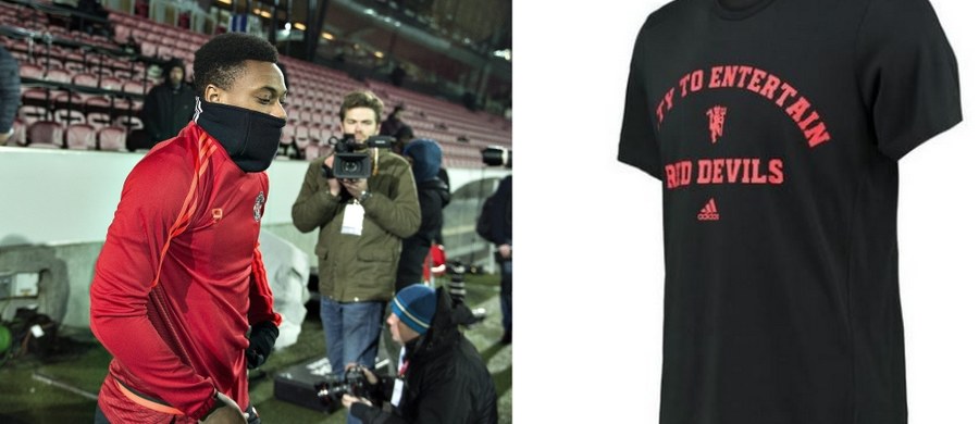 Adidas, który produkuje koszulki dla piłkarzy "Czerwonych Diabłów" wypuścił nową kolekcję ubrań. Na koszulkach można teraz znaleźć m.in napis: "Zapewnienie rozrywki to wasz obowiązek". Zdaniem brytyjskich dziennikarzy to nawiązanie do nudnego stylu gry zespołu prowadzonego przez Luisa van Gaala. 