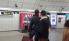 Dali pokaz w metrze