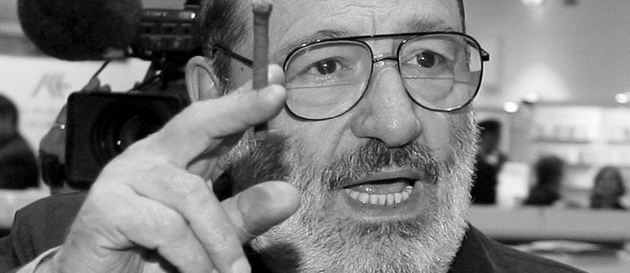 W wieku 84 lat zmarł w piątek wieczorem wybitny włoski pisarz i eseista, semiolog Umberto Eco  – podał dziennik "La Repubblica" powołując się na jego rodzinę. Autor "Imienia róży" zmarł w swym domu – poinformowała gazeta, z którą był związany.