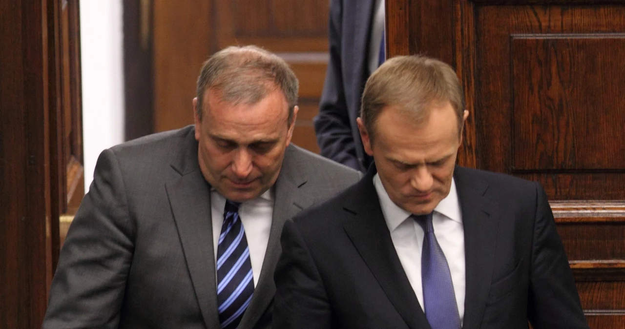 Grzegorz Schetyna i Donald Tusk