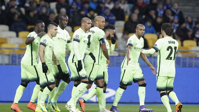 Liga Mistrzów: Pewne zwycięstwo Manchesteru City w Kijowie