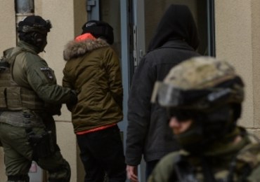 Kajetan P. w warszawskiej prokuraturze