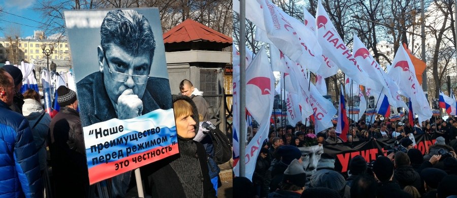 Przed południem czasu polskiego w Moskwie ruszył marsz upamiętniający Borysa Niemcowa. Jak donosi rosyjski korespondent RMF FM Przemysław Marzec, w manifestacji wzięło udział ponad 20 tys. osób. Opozycjonista został zamordowany rok temu w okolicach Placu Czerwonego. Władze nie pozwoliły na przemarsz w miejscu, gdzie zastrzelono polityka. Na upamiętnienie Niemcowa nie zgodził się też rosyjski parlament. 