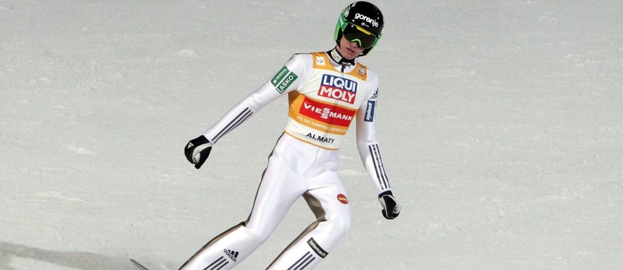 Słoweniec Peter Prevc zdobył Kryształową Kulę podczas konkursu Pucharu Świata w skokach narciarskich w Ałmatach w Kazachstanie. Najlepiej z Polaków poradził sobie Dawid Kubacki, który ulokował się na 25. pozycji. 