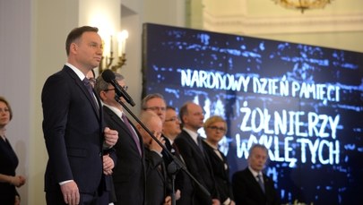 Andrzej Duda: Żołnierze Wyklęci stali po stronie wolnej Polski i do końca się nie poddali