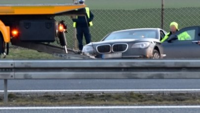 Prezydencka limuzyna to pancerne BMW 7. Zostanie zbadana w policyjnym laboratorium