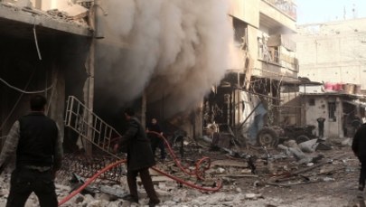 Krwawy atak na Aleppo w Syrii. Ostrzelano z moździerzy targowisko