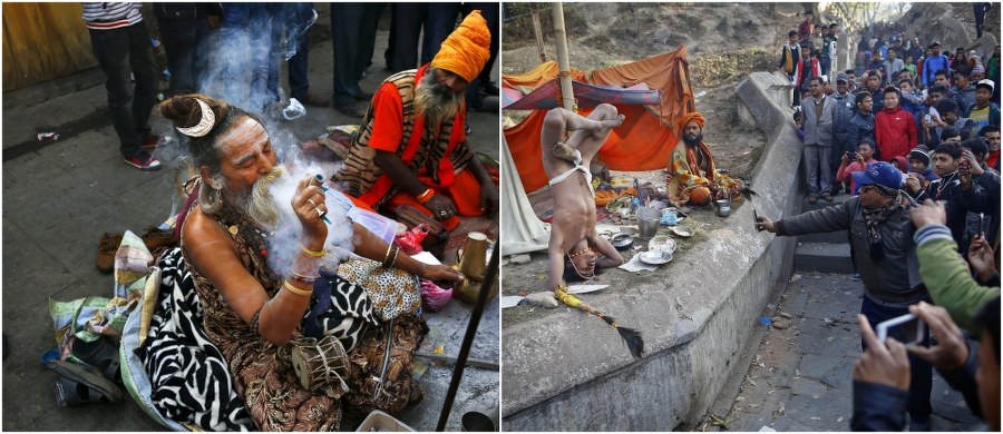 Setki tysięcy hindusów udały się do świątyń, by wziąć udział w jednym z najważniejszych świąt hinduizmu: Mahaśiwaratri, obchodzonym ku czci Śiwy, boga stworzenia i destrukcji.