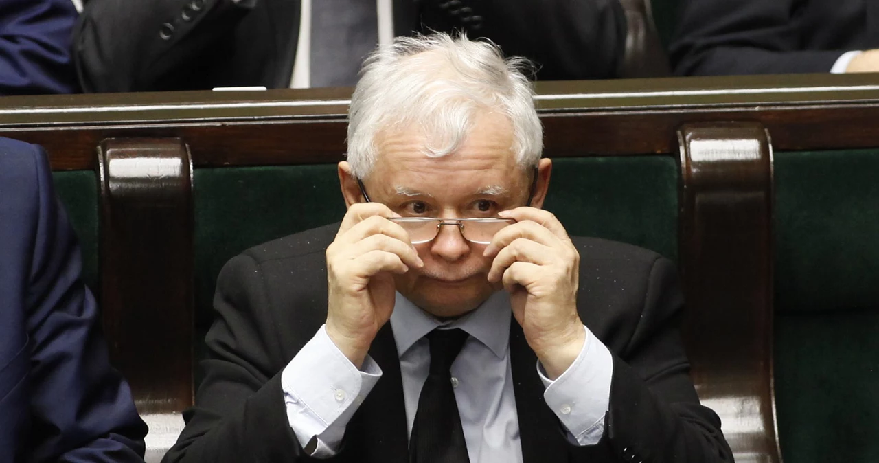 Prezes PiS Jarosław Kaczyński