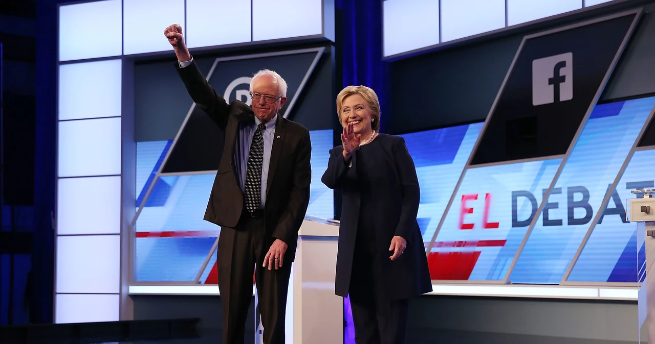 Bernie Sanders i Hillary Clinton