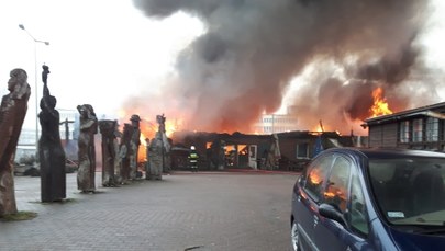 Groźny pożar w Bieruniu