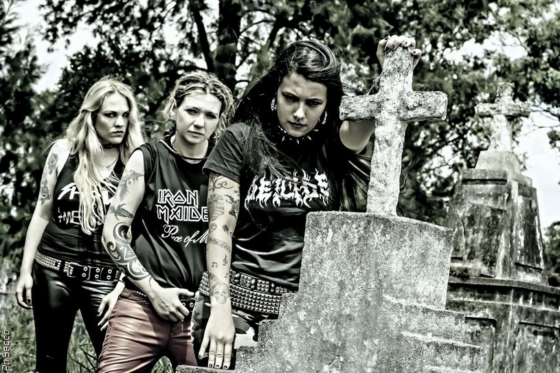 Żeńskie, thrashmetalowe trio Nervosa z Brazylii zarejestrowało drugi album.