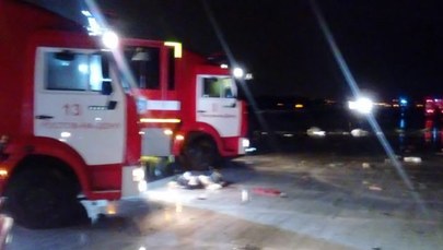 Katastrofa samolotu w Rosji: Maszyna rozbiła się podczas lądowania. Nie żyją 62 osoby
