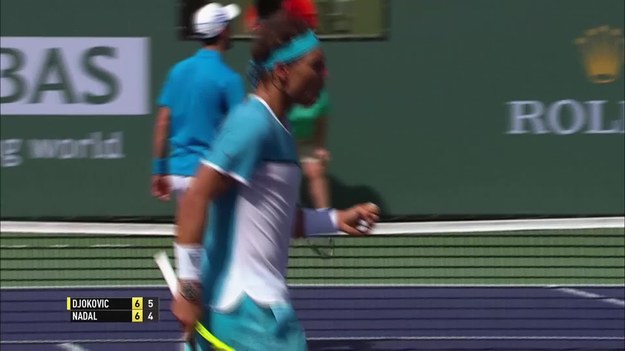 Rozstawiony numerem pierwszym Serb Novak Djoković pokonał "czwórkę" Hiszpana Rafaela Nadala 7:6 (7-5), 6:2 w półfinale turnieju ATP w Indian Wells.
