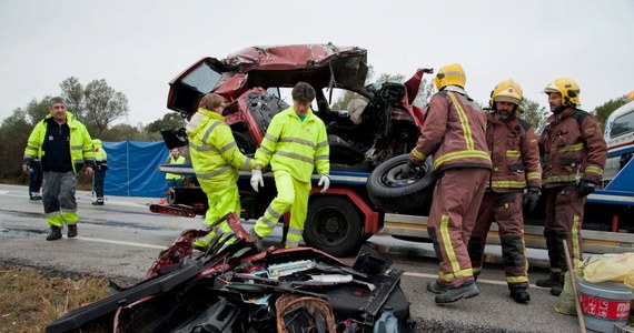 Siedem osób zginęło w zderzeniu dwóch samochodów w północnej Hiszpanii. Do wypadku doszło w Pont de Molins.