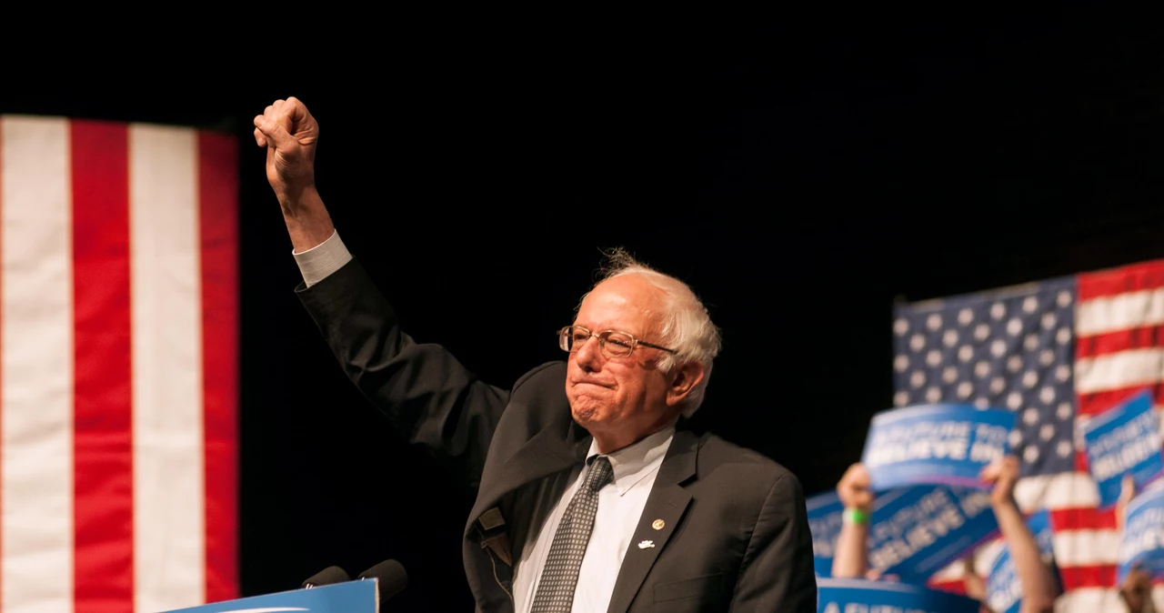 Bernie Sanders świętuje zwycięstwo w Wisconsin